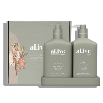 Al.ive Body - Bathroom Duo Wash & Lotion Gift